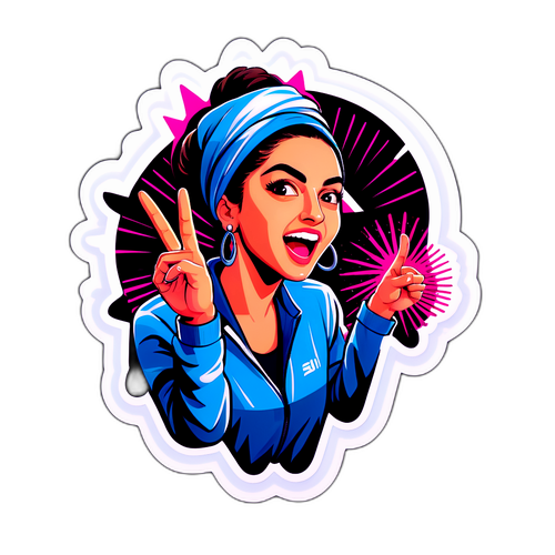 מדבקה אנרגטית של אדי זריפי במופע