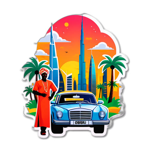 Sticker wa Luksu: Oburu Odinga katika Dubai