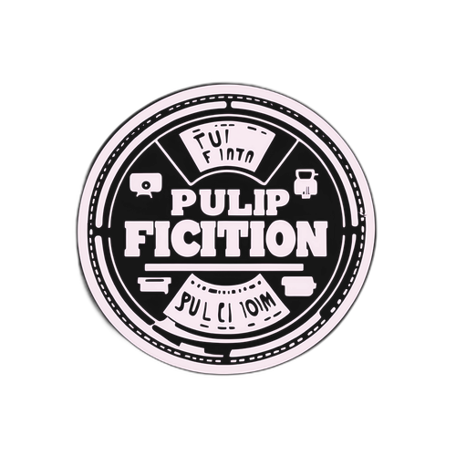 Pulp Fiction Film Reel Sticker