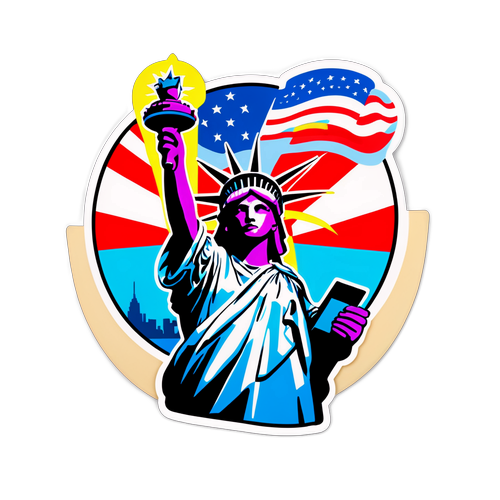 עיצוב ממורשת הסטריט ארט המייצג את האנרגיה והמגוון של ניו יורק לבחירות ניו יורק