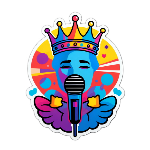 Prægtig koncert klistermærke