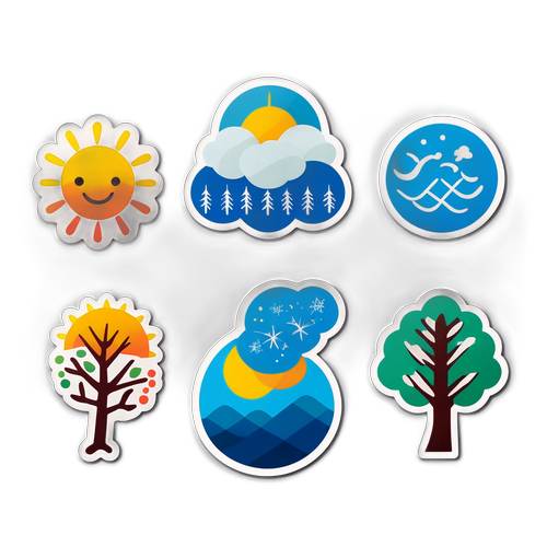 Das Wetter zeigt Vielfalt