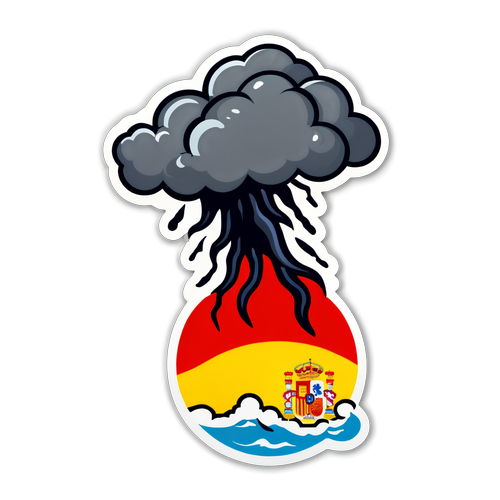 Sturm über Spaniens Küste