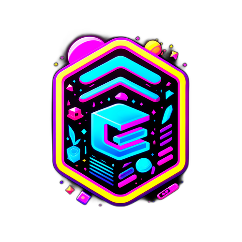 Reka Bentuk Futuristik Logo Epic Games