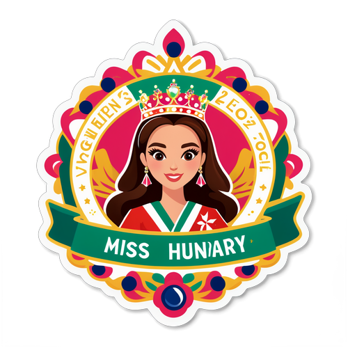 Elegáns matricája a Miss World Hungary 2025 szépségversenyről