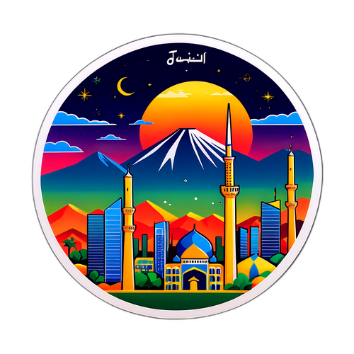 Tanawin ng Skyline ng Tehran