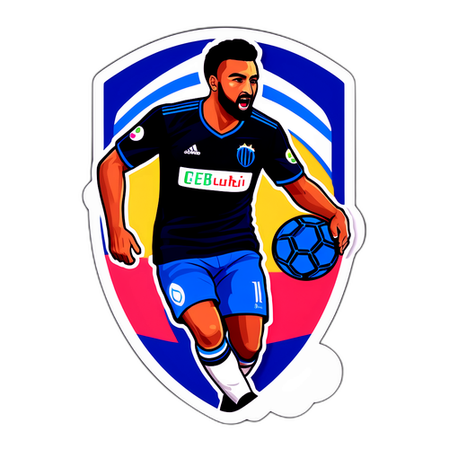 Fußball-Aufkleber für 'Neapel – Qarabağ'