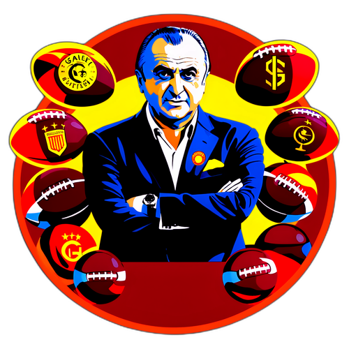 Fatih Terim Dinamik Koçluk Pozu