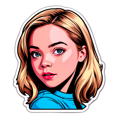 Postać w stylu pop-art