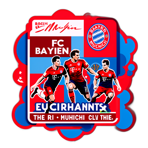מדבקת מועדון פ.צ. באיירן מינכן