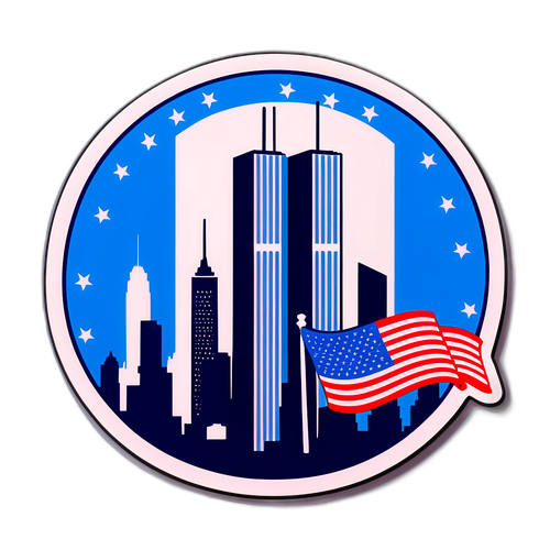 Stiker Peringatan 9/11