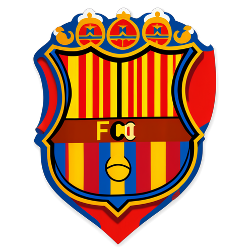 Sticker ya Barcelona FC