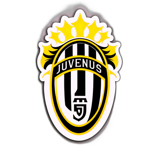 जुवेंटस एफसी लोगो स्टिकर