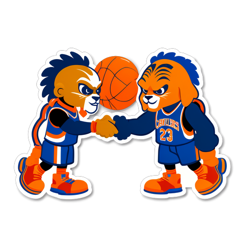 Masayang Sticker ng Cavaliers at Knicks