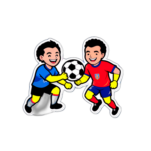 Sticker cu meci de fotbal Oțelul vs Metaloglobus