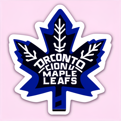 Autocollant des Maple Leafs de Toronto