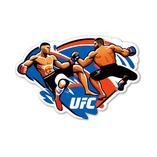 UFC 파이터 스티커