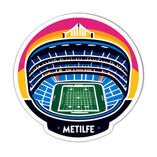 Nálepka MetLife Stadium