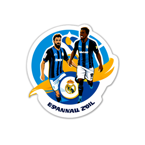 Sticker van Espanyol tegen Real Madrid