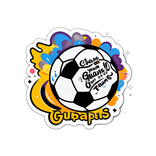 Sticker av Signe Gaupset med fotball