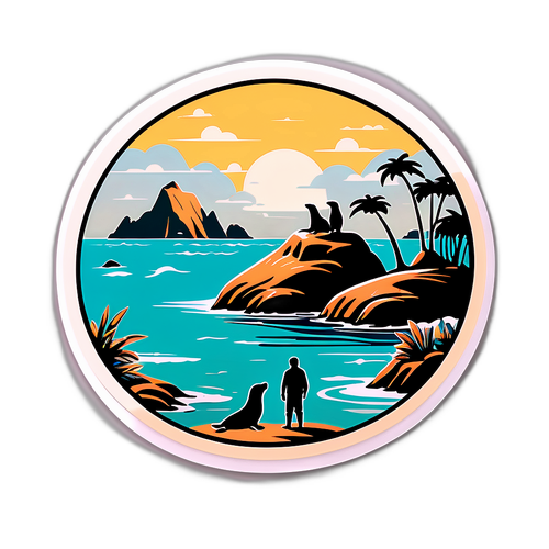 观察海狮的岛屿