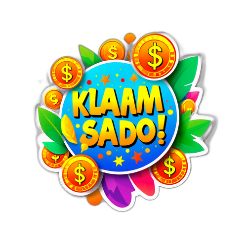 Desain Stiker Klaim Saldo Dana Gratis