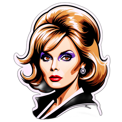 Glamorøs Karakter i Vintage Film Noir