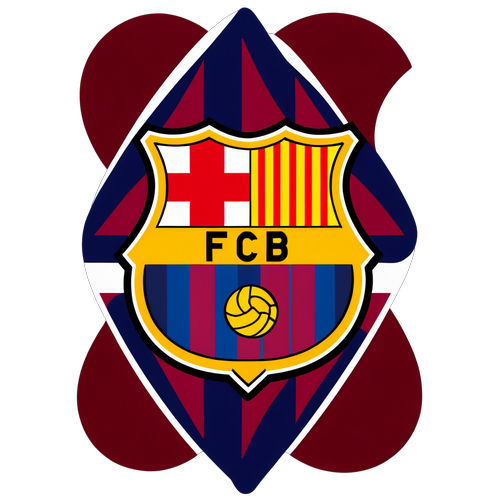 Heboh! Logo Ikonik FC Barcelona dengan Slogan 'Barca Forever' Memukau di Camp Nou!