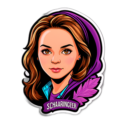 Aufkleber zur Sensibilisierung für den Vermisstenfall von Jennifer Scharinger