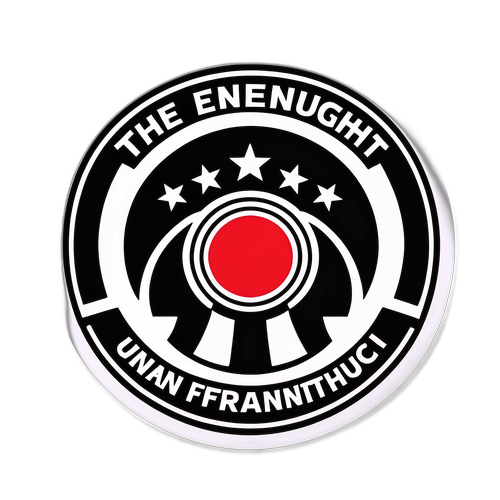 Наліпка, присвячена матчу між Уніоном та Айнтрахтом Франкфурт