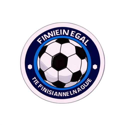 Jalkapallopallo ja Suomen pääsarjan logo