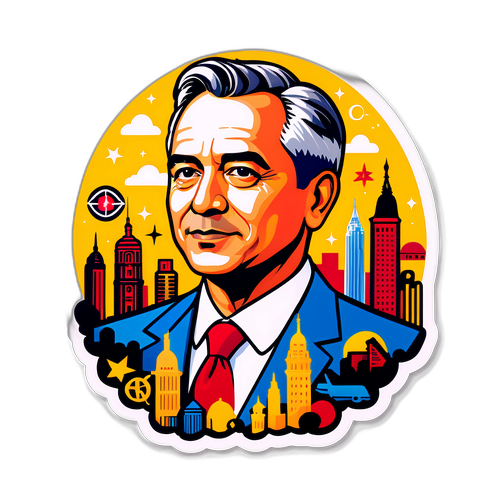 Ilustración de Miguel Uribe en estilo dinámico