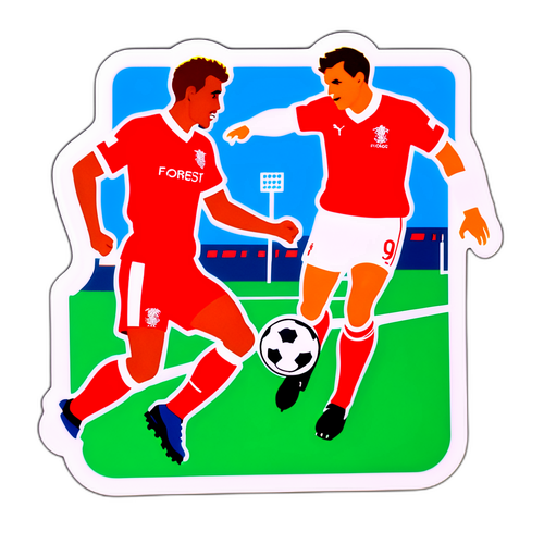 สติกเกอร์การจับคู่ระหว่าง 'น็อตติ้งแฮม ฟอเรสต์' และ 'ซันเดอร์แลนด์'