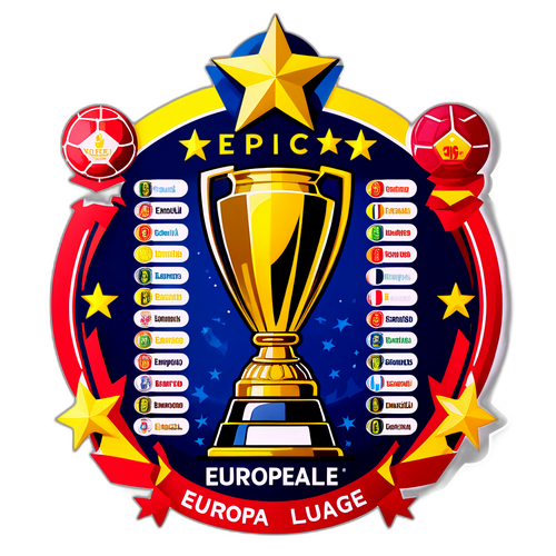 Classements de la Ligue Europa avec étoiles et trophées