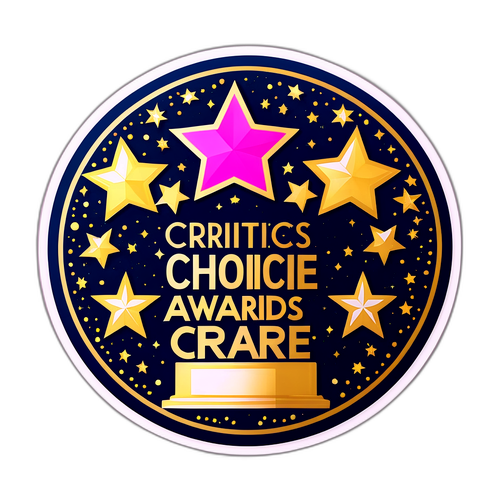 Sticker Festivo dos Critics Choice Awards