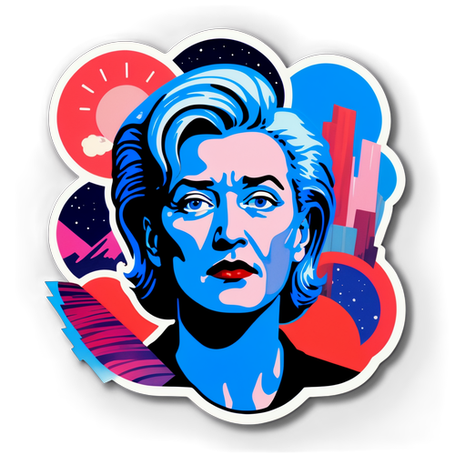 David Lynch Tribute Sticker