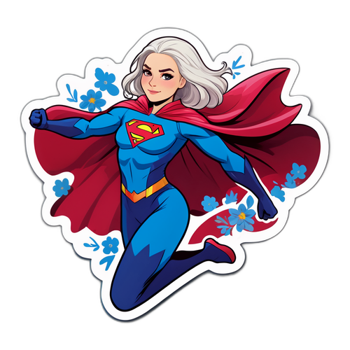 Emilia Fahlin som Superhjälte