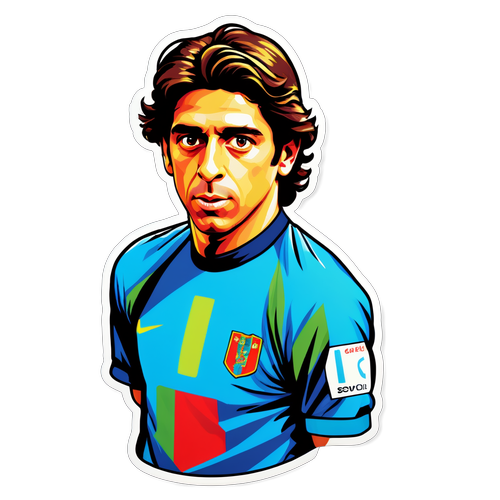 Retrato de Rui Costa em estilo Pop Art