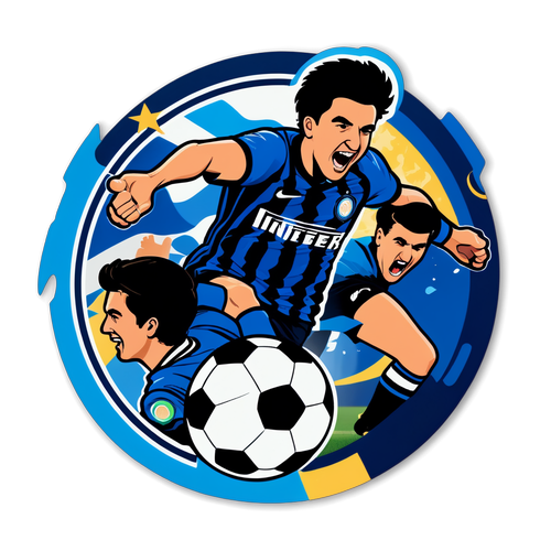 Sticker Design Inter e Atalanta