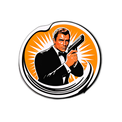 Eleganz und Action: James Bond aus 'Thunderball'