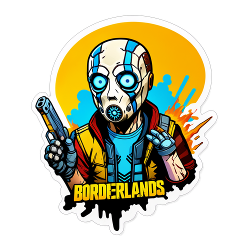 Unleash the Chaos: Discover the Ultimate Borderlands Movie Sticker That Every Fan Needs!