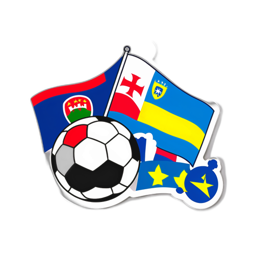Sticker Bóng Đá Slovenia vs Kosovo