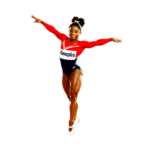 Unstoppable: Discover the Inspiring Power of Simone Biles in Mid-Air Action!