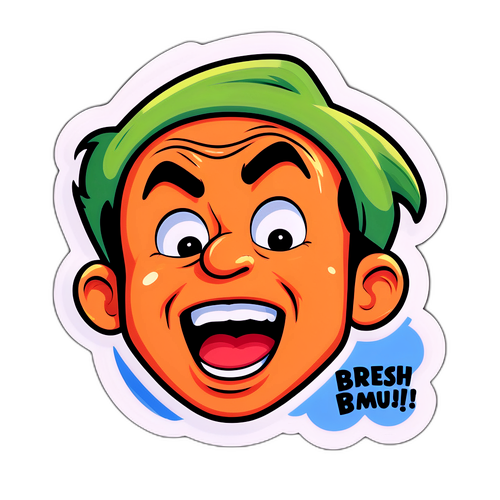 Sticker Umoristico di Bresh