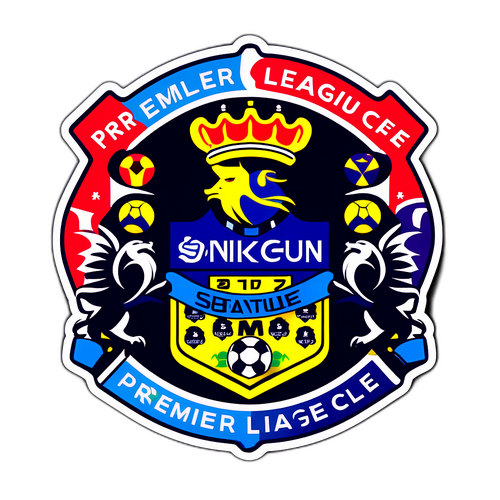 Thiết kế nhãn dán cho lịch Premier League