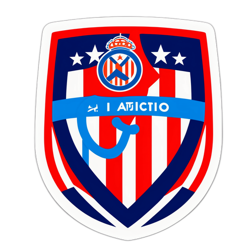 Nhãn dán biểu tượng Atlético Madrid