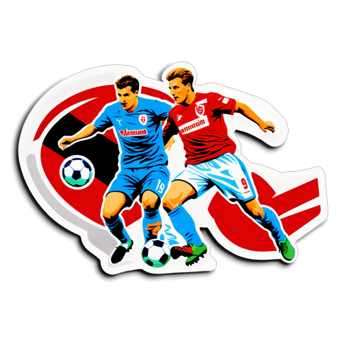 Pertandingan Sepak Bola Antara Arminia dan VfB Stuttgart