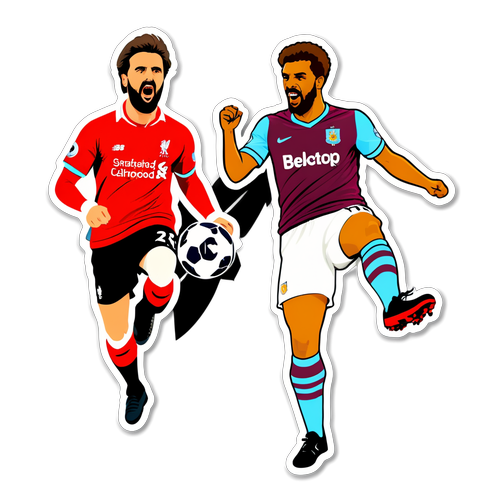 Stiker Rivalitas Aston Villa vs Liverpool