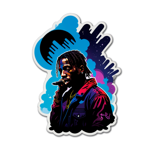 Prožijte Noc Plnou Energie: Travis Scott v Praze - Umění, které Vás Okouzlí!