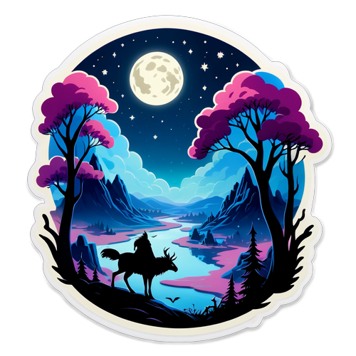 Scena eterea notturna da Elden Ring: Nightreign